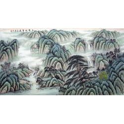 Chinese Landscape Painting - CNAG010545