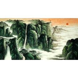 Chinese Landscape Painting - CNAG010546