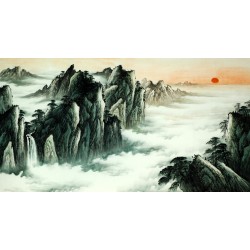 Chinese Landscape Painting - CNAG010547