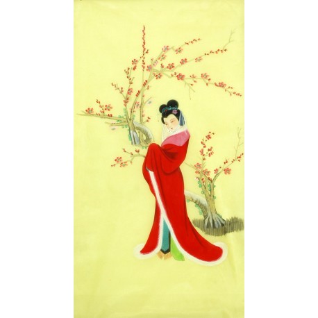 Chinese Beautiful Ladies Painting - CNAG010554