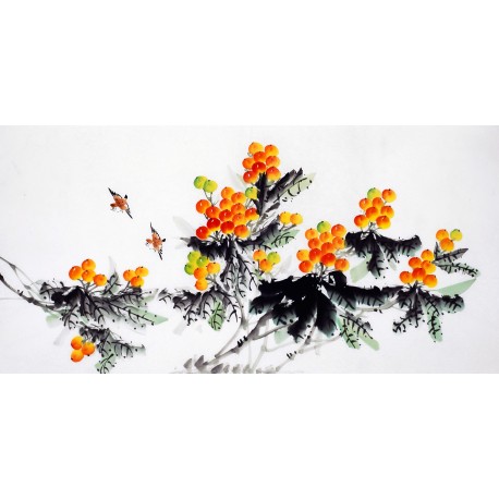 Chinese Flowers&Trees Painting - CNAG010562