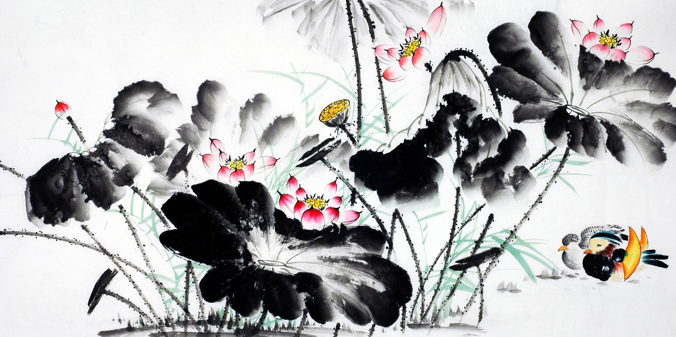 Chinese Flowers&Trees Painting - CNAG010563