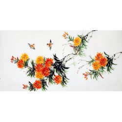 Chinese Flowers&Trees Painting - CNAG010566