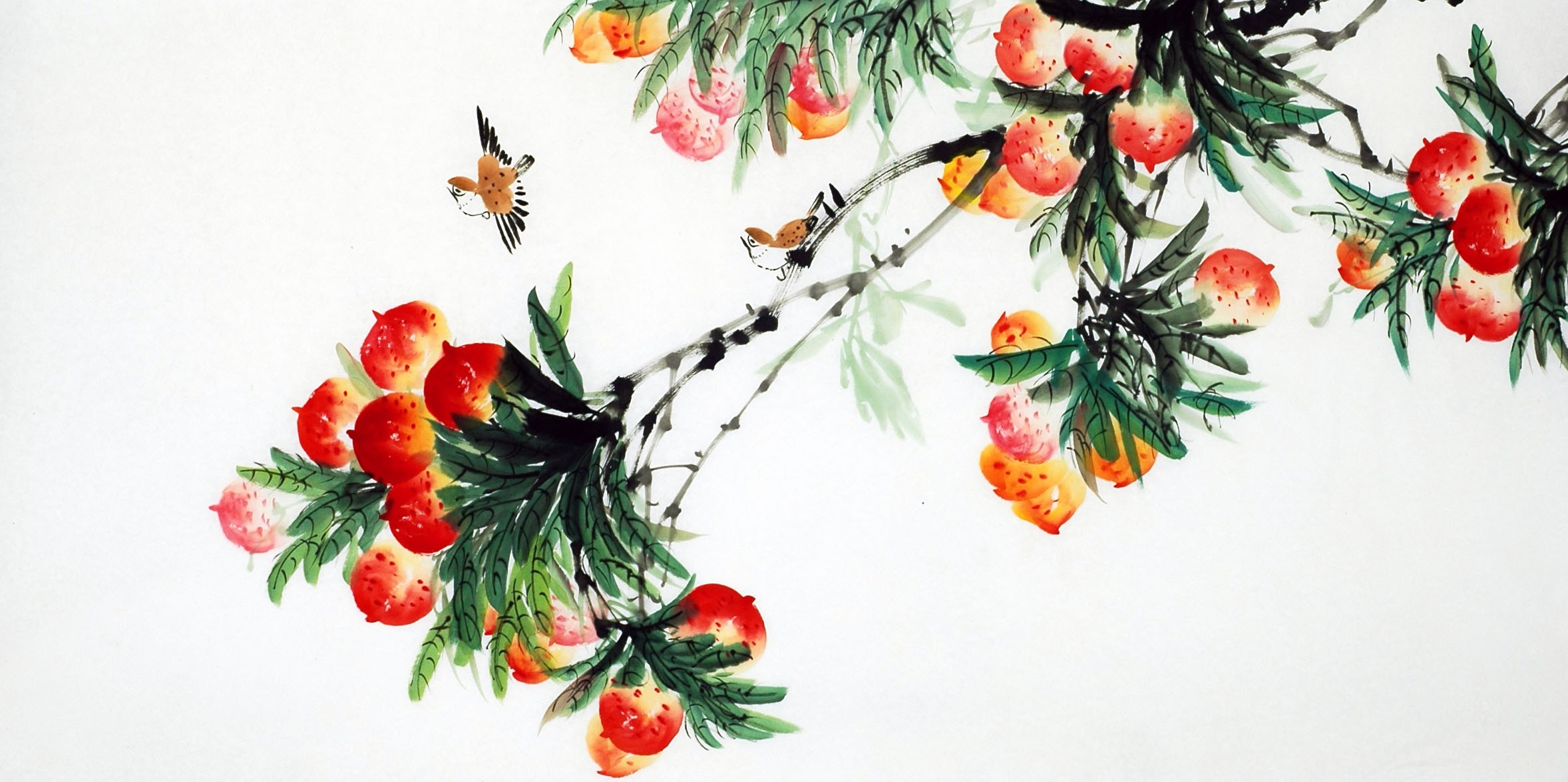 Chinese Flowers&Trees Painting - CNAG010570
