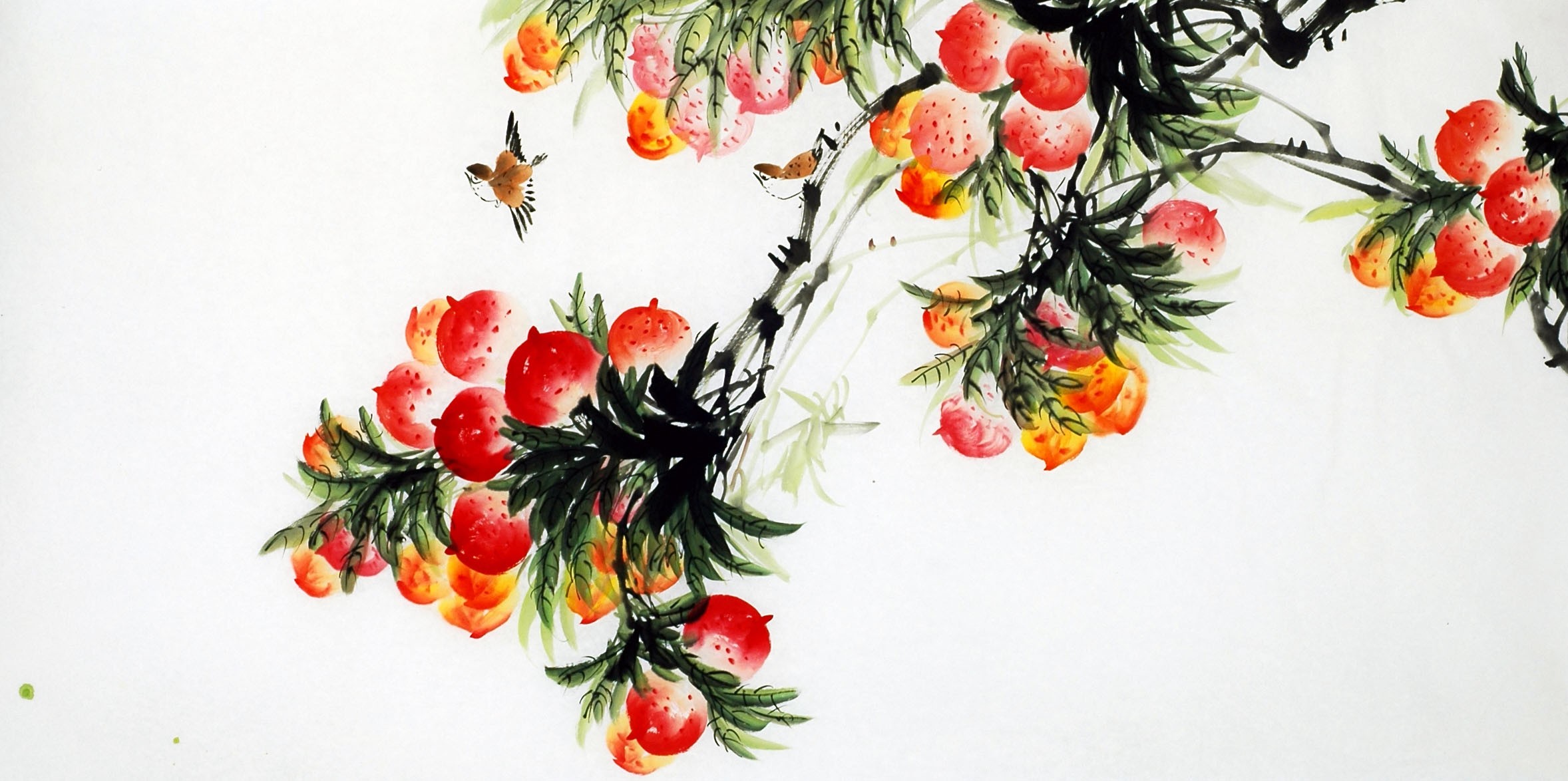 Chinese Flowers&Trees Painting - CNAG010571