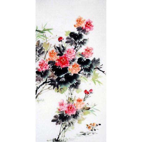 Chinese Flowers&Trees Painting - CNAG010573