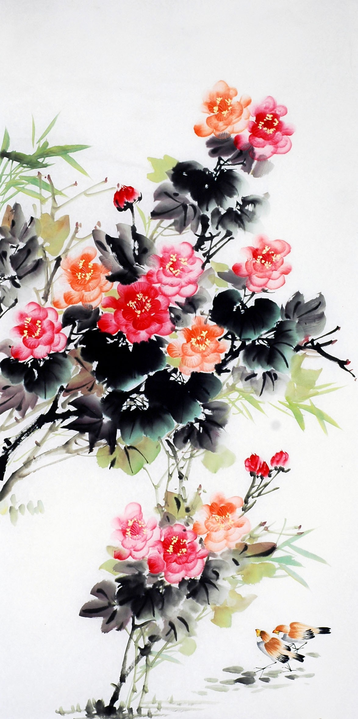 Chinese Flowers&Trees Painting - CNAG010573