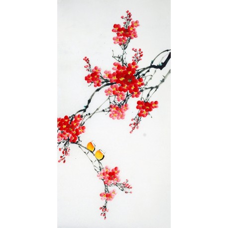 Chinese Flowers&Trees Painting - CNAG010574