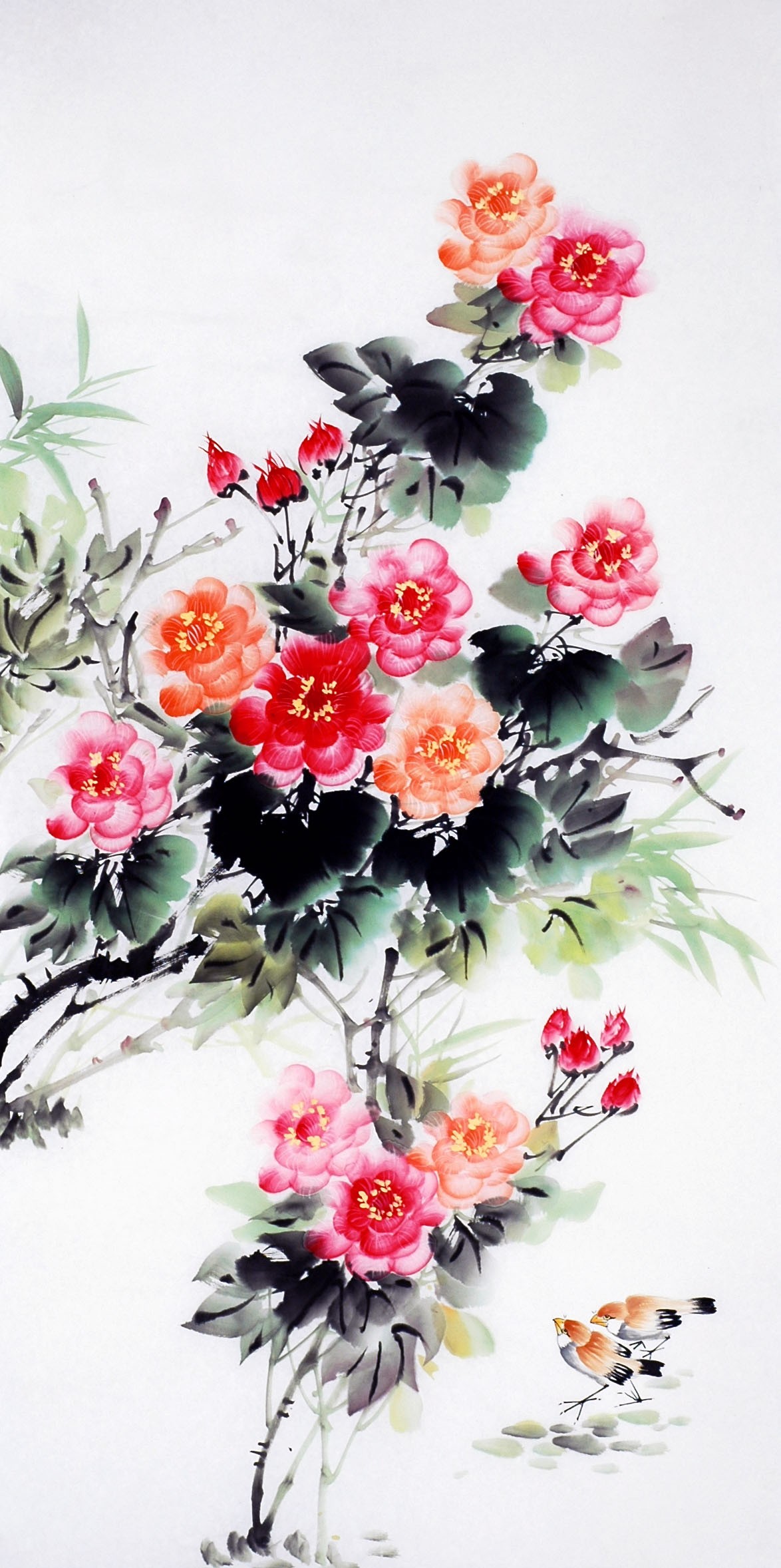 Chinese Flowers&Trees Painting - CNAG010575