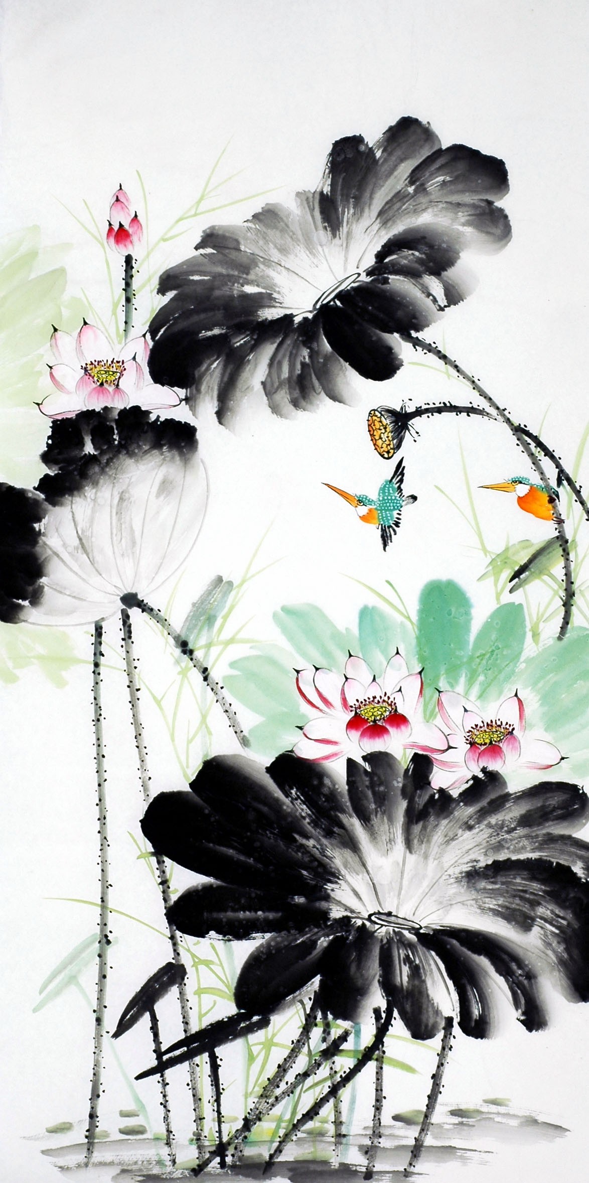 Chinese Flowers&Trees Painting - CNAG010576