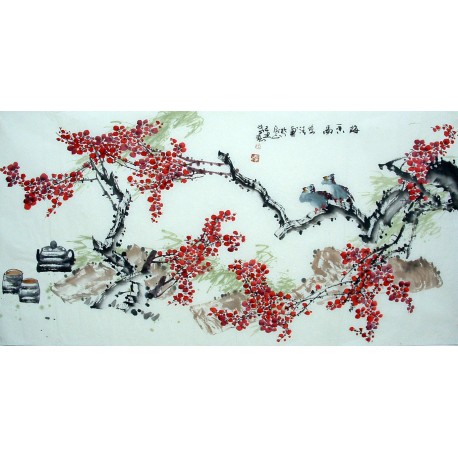 Chinese Plum Painting - CNAG010586