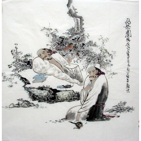 Chinese Figure Painting - CNAG010596