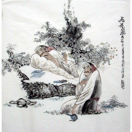 Chinese Figure Painting - CNAG010597