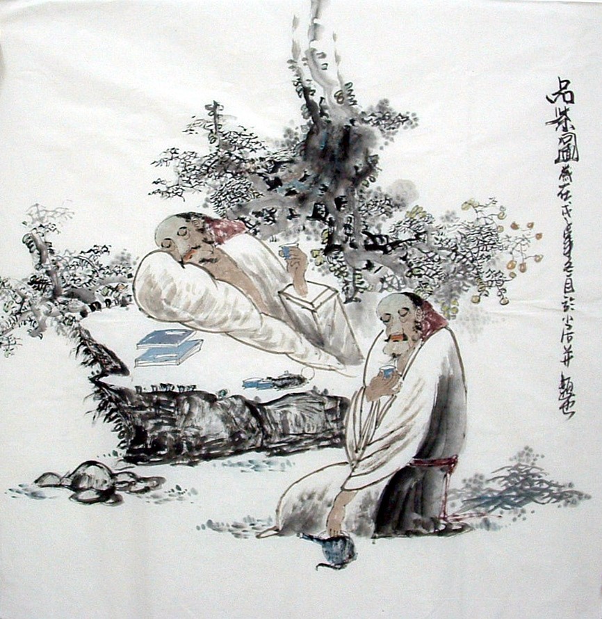 Chinese Figure Painting - CNAG010597