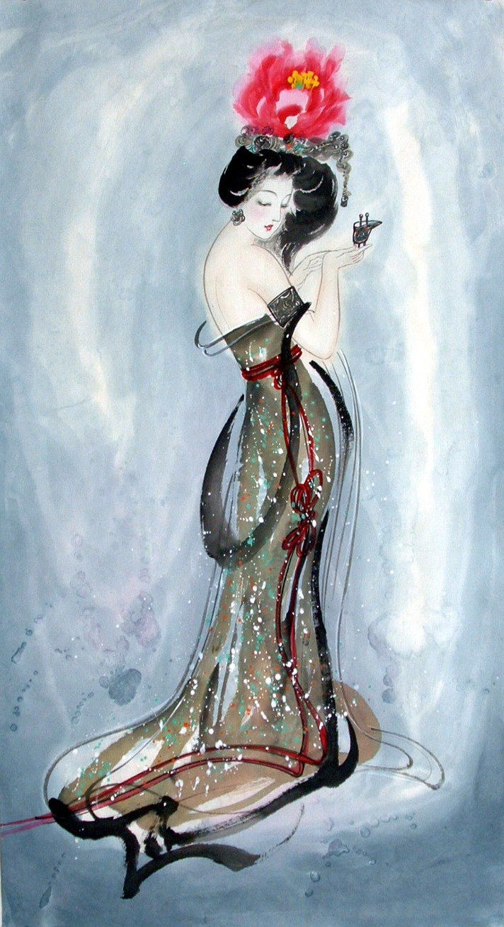 Chinese Figure Painting - CNAG010599