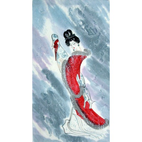 Chinese Figure Painting - CNAG010600