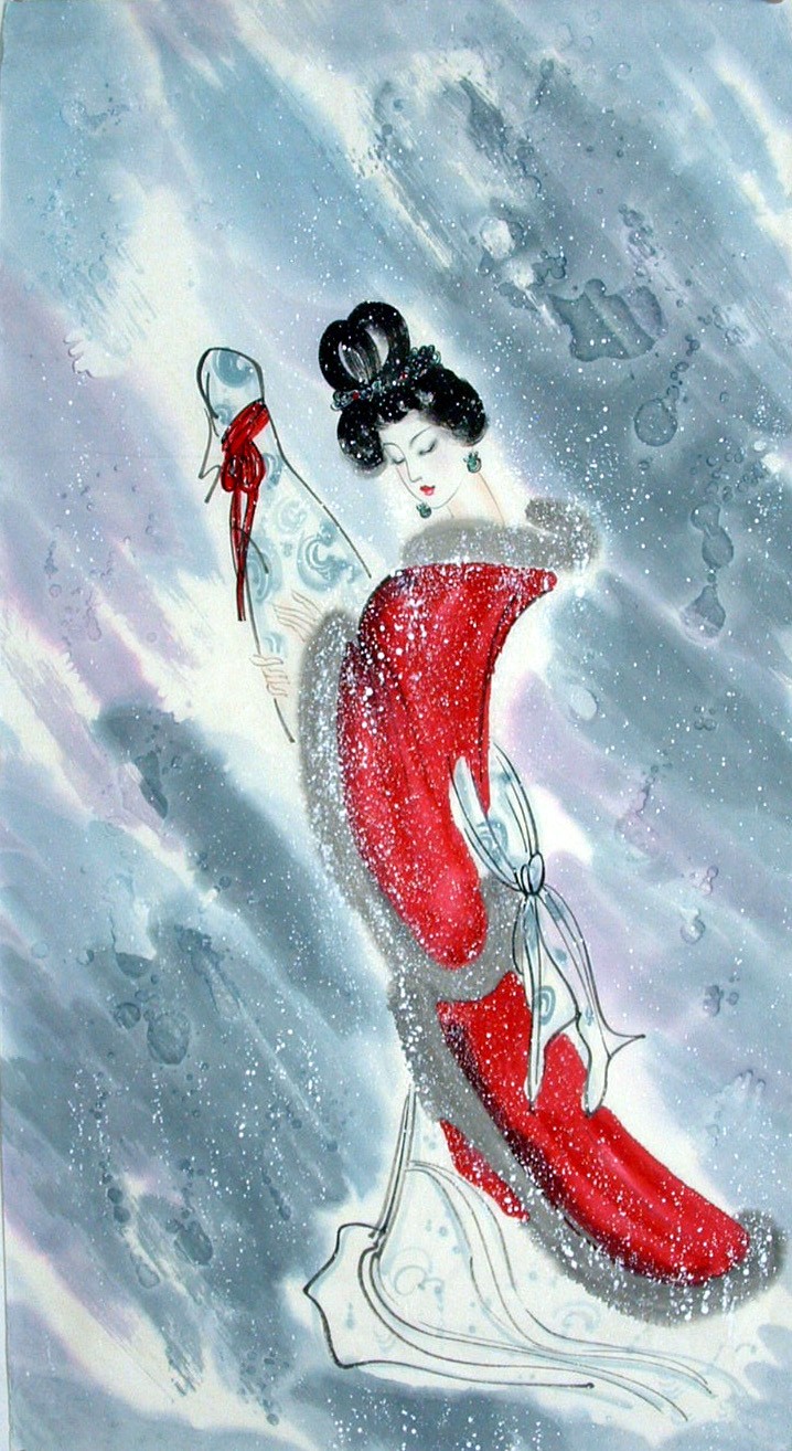 Chinese Figure Painting - CNAG010600