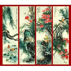 Chinese Flowers&Trees Painting - CNAG010605