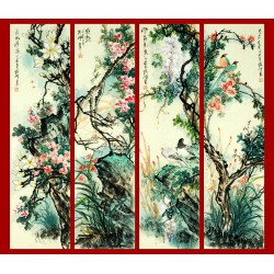 Chinese Flowers&Trees Painting - CNAG010606