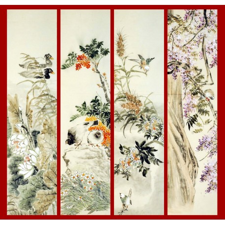 Chinese Flowers&Trees Painting - CNAG010608