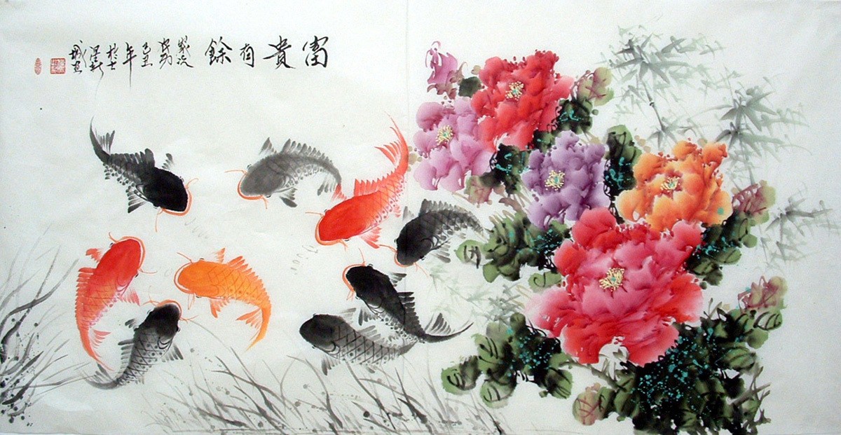 Chinese Flowers&Trees Painting - CNAG010613