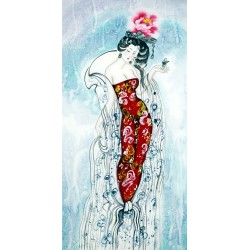 Chinese Beautiful Ladies Painting - CNAG010615