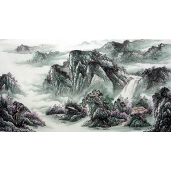 Chinese Landscape Painting - CNAG010625