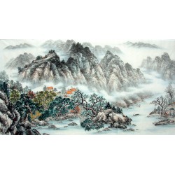 Chinese Landscape Painting - CNAG010626