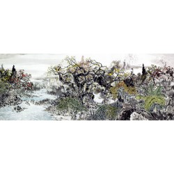 Chinese Landscape Painting - CNAG010634