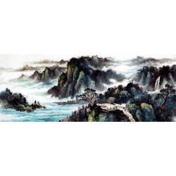 Chinese Landscape Painting - CNAG010635