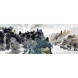 Chinese Landscape Painting - CNAG010637