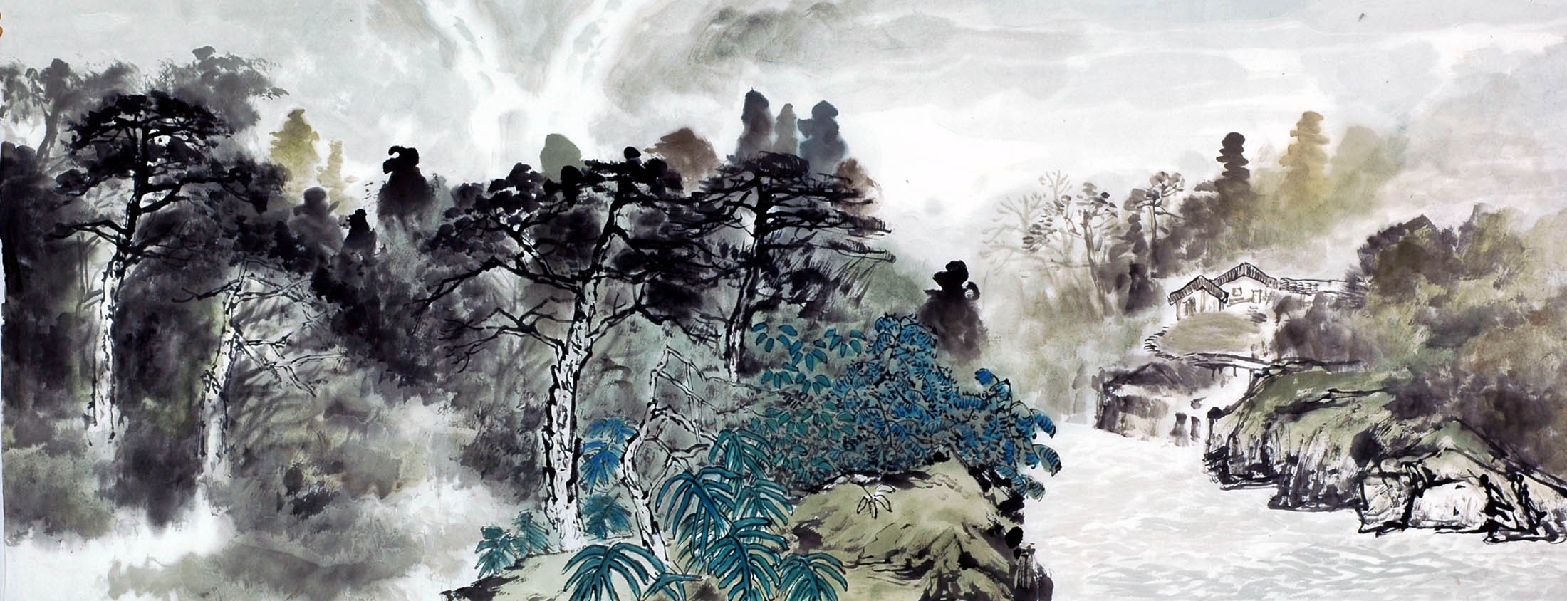 Chinese Landscape Painting - CNAG010637
