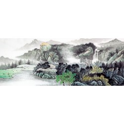 Chinese Landscape Painting - CNAG010638