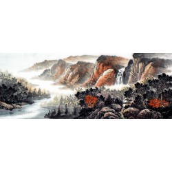 Chinese Landscape Painting - CNAG010639
