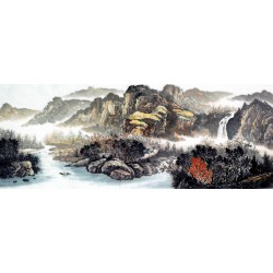 Chinese Landscape Painting - CNAG010642
