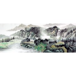 Chinese Landscape Painting - CNAG010643