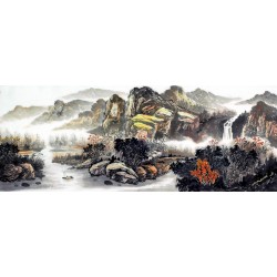 Chinese Landscape Painting - CNAG010645
