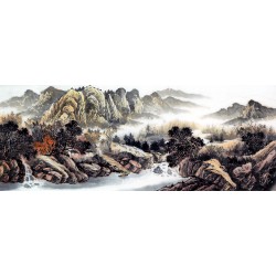 Chinese Landscape Painting - CNAG010647