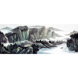 Chinese Landscape Painting - CNAG010648