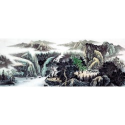 Chinese Landscape Painting - CNAG010649