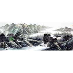 Chinese Landscape Painting - CNAG010652