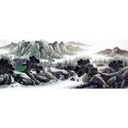 Chinese Landscape Painting - CNAG010653