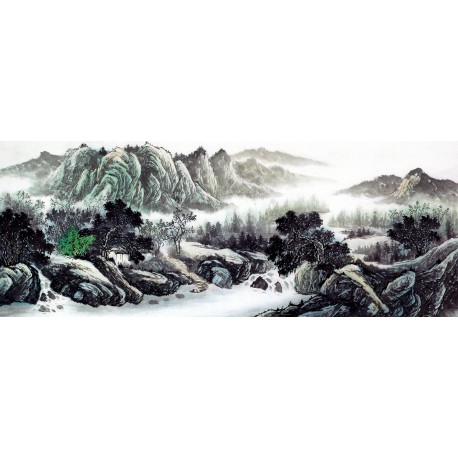 Chinese Landscape Painting - CNAG010653
