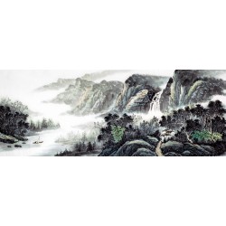 Chinese Landscape Painting - CNAG010654
