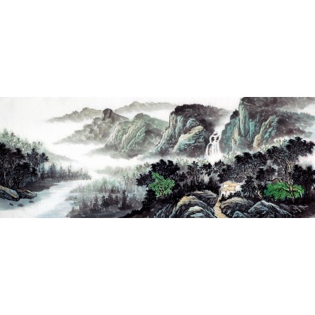 Chinese Landscape Painting - CNAG010655