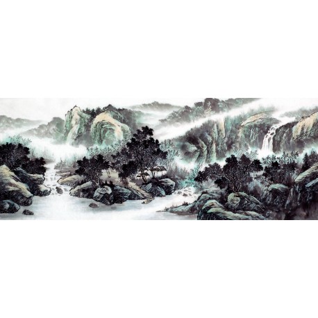 Chinese Landscape Painting - CNAG010656