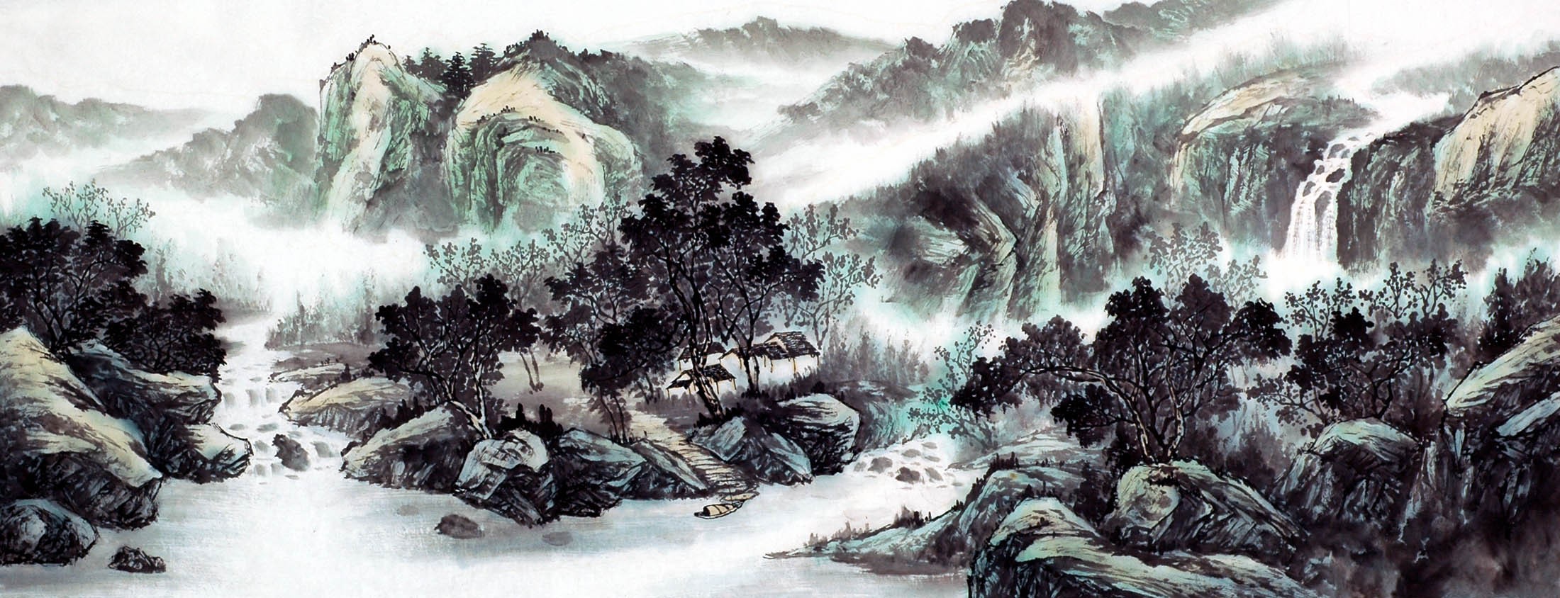Chinese Landscape Painting - CNAG010656