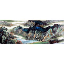 Chinese Landscape Painting - CNAG010674