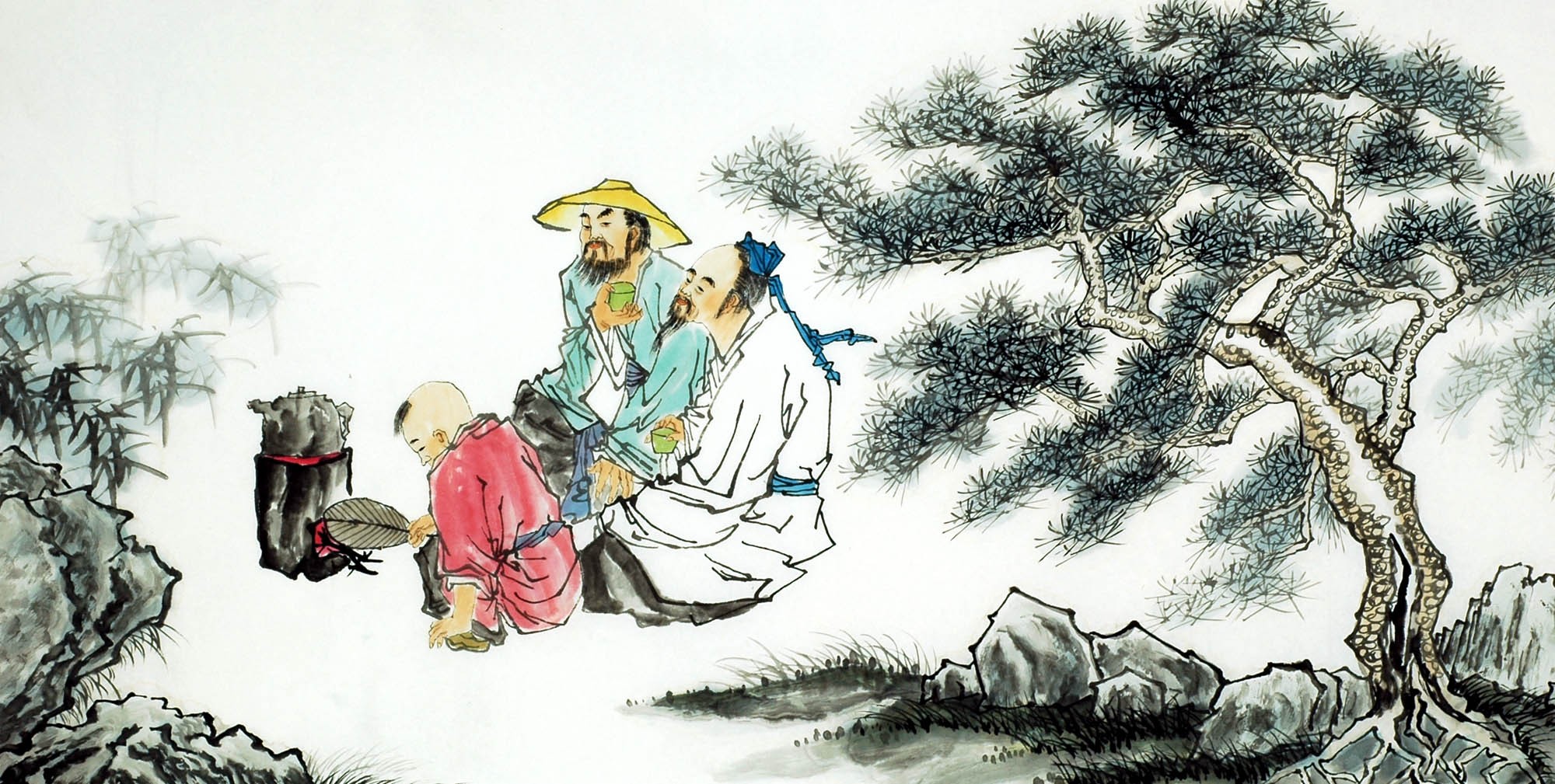 Chinese Figure Painting - CNAG010684