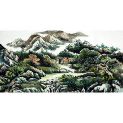 Chinese Landscape Painting - CNAG010687